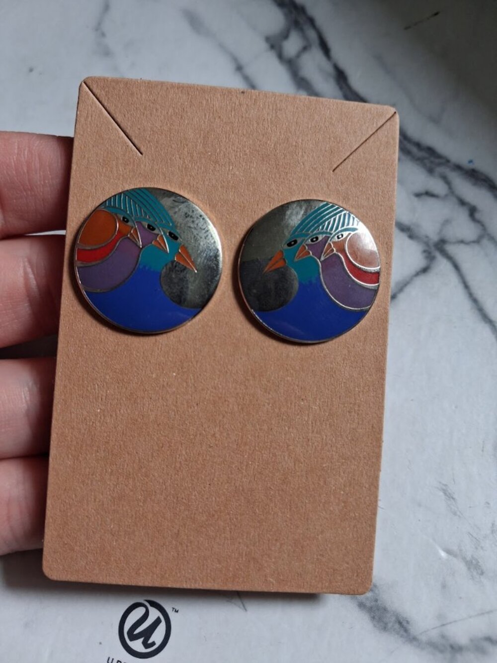 Laurel Birch Celestial Birds stud earrings